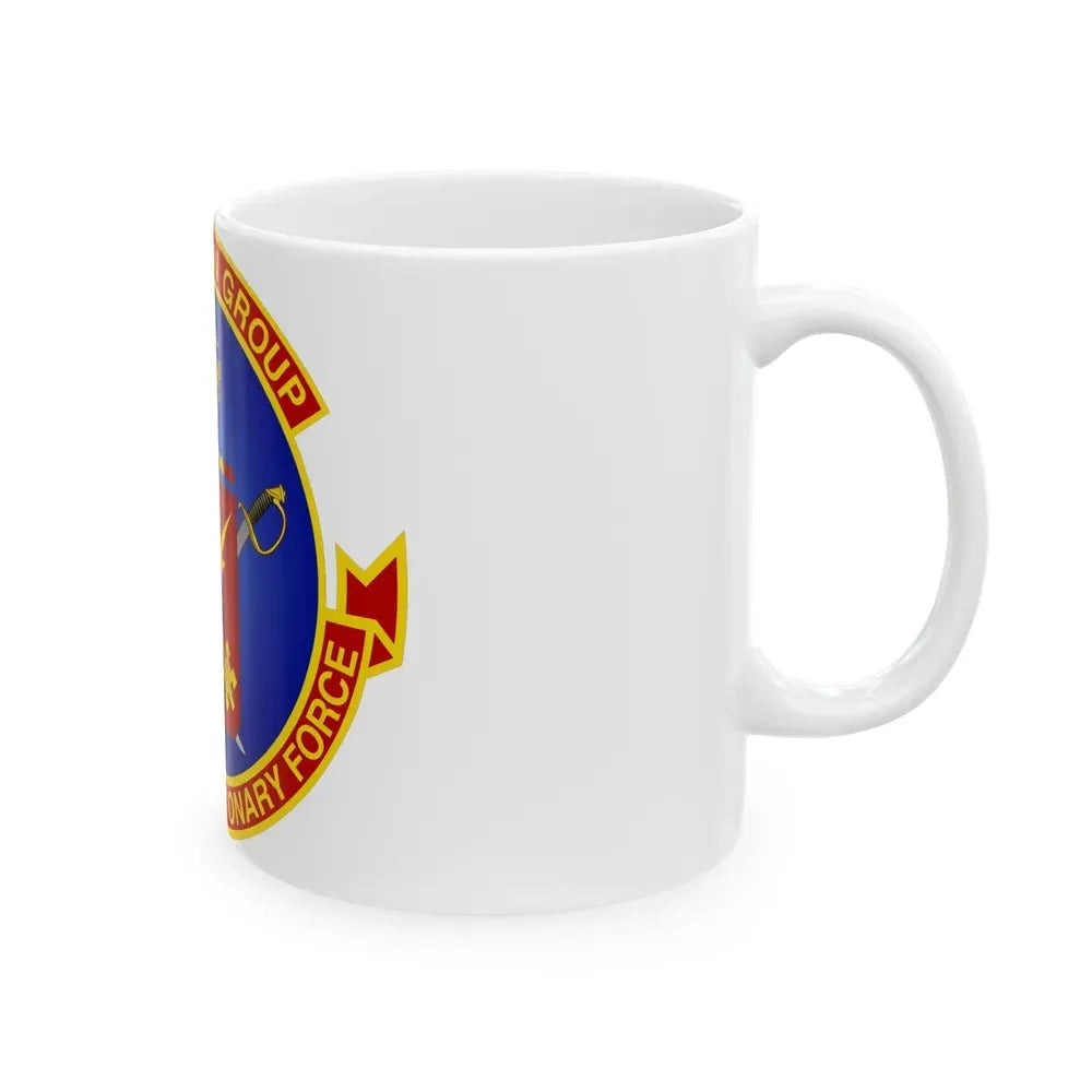 II Marine Expeditionary Force MEF Information Group (USMC) White Coffee Mug - Go Mug Yourself