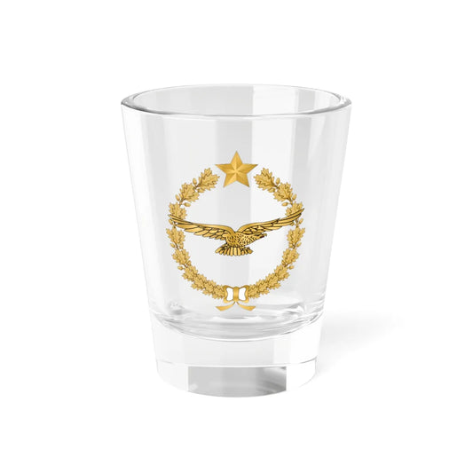 IIAF Patch 4 (Iran) (Coat of Arms) Shot Glass 1.5oz 1.5oz - Go Mug Yourself