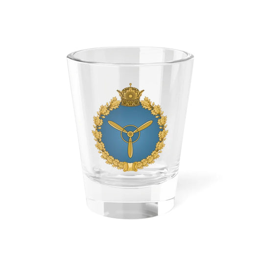 IIAF Patch (Iran) (Coat of Arms) Shot Glass 1.5oz 1.5oz - Go Mug Yourself
