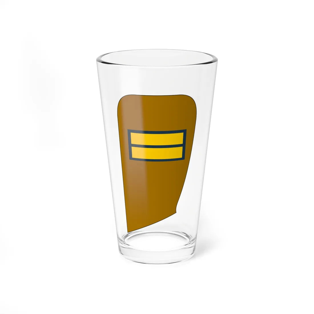 IIArmy Sarjokhe (Iran) (Military Rank) Pint Glass 16oz 16oz - Go Mug Yourself