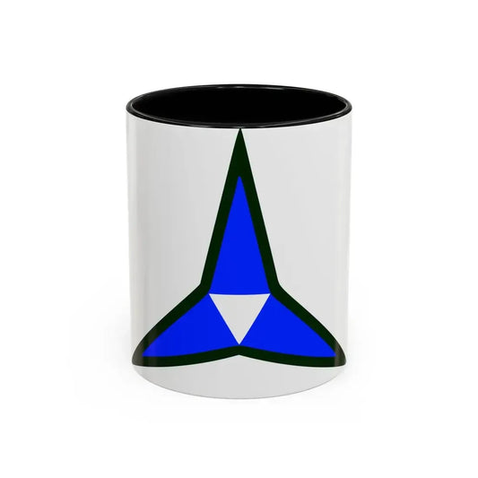 III Corps United States (U.S. Army) Accent Coffee Mug 11oz Black - Go Mug Yourself