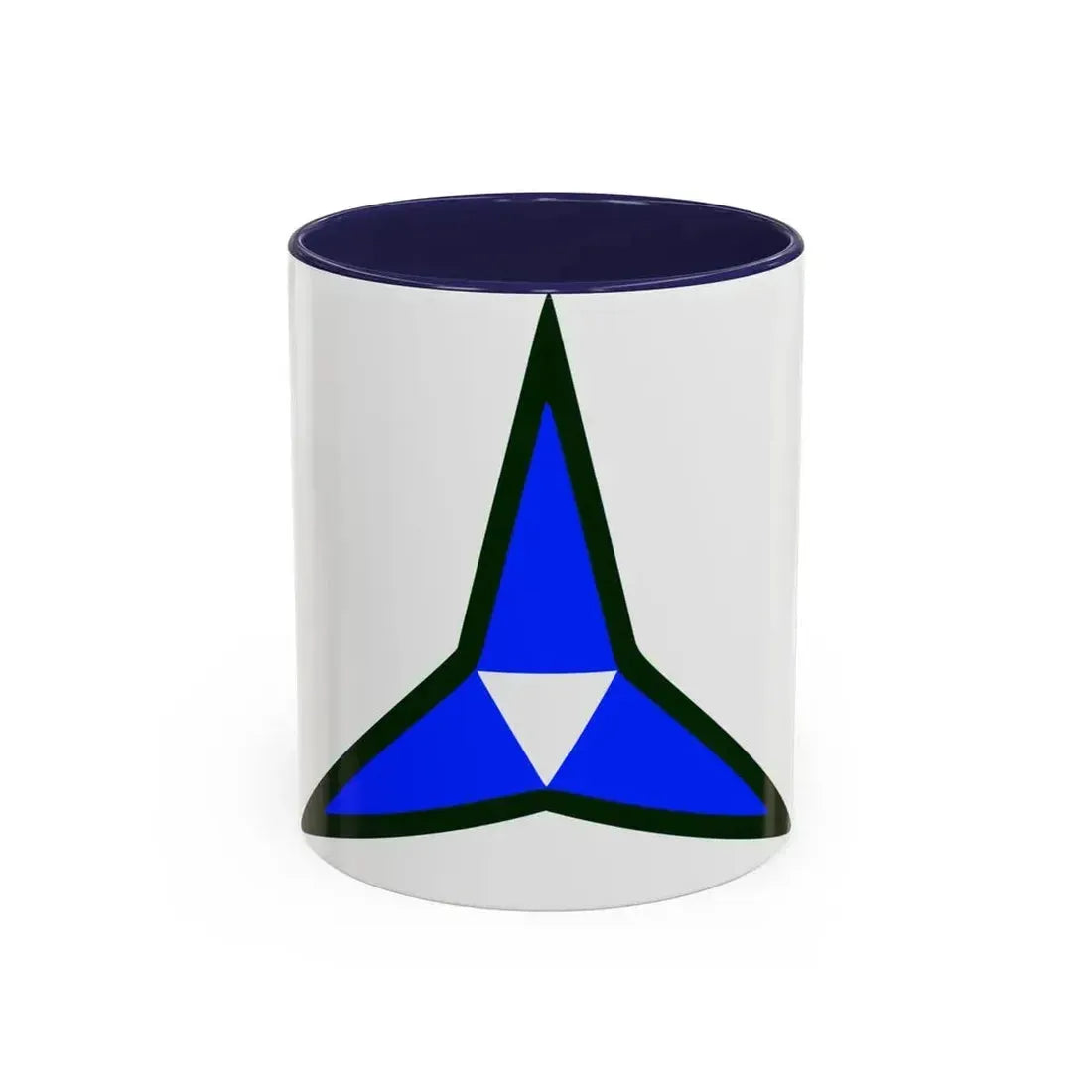 III Corps United States (U.S. Army) Accent Coffee Mug 11oz Navy - Go Mug Yourself