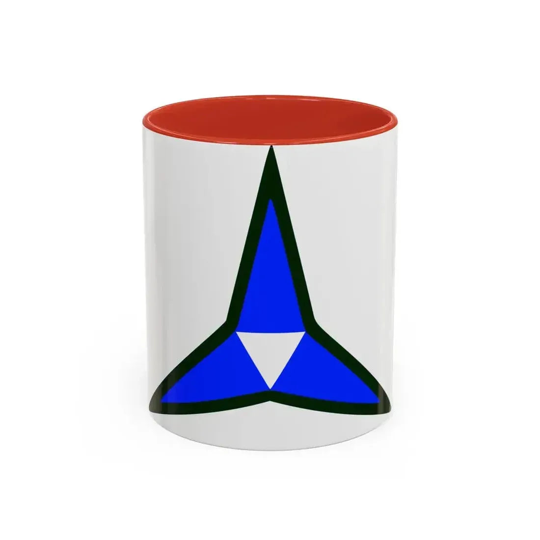 III Corps United States (U.S. Army) Accent Coffee Mug 11oz Red - Go Mug Yourself