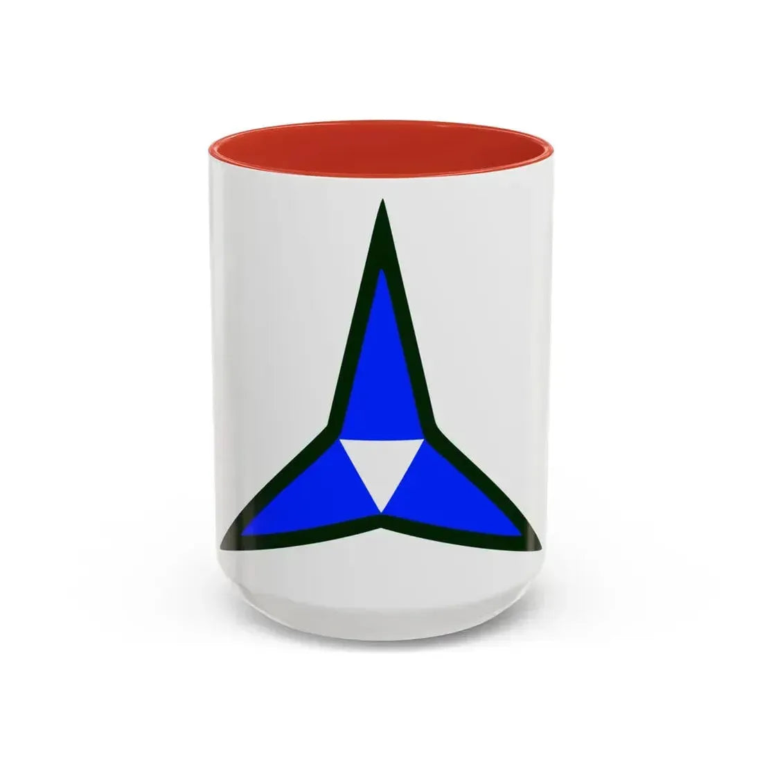 III Corps United States (U.S. Army) Accent Coffee Mug 15oz Red - Go Mug Yourself
