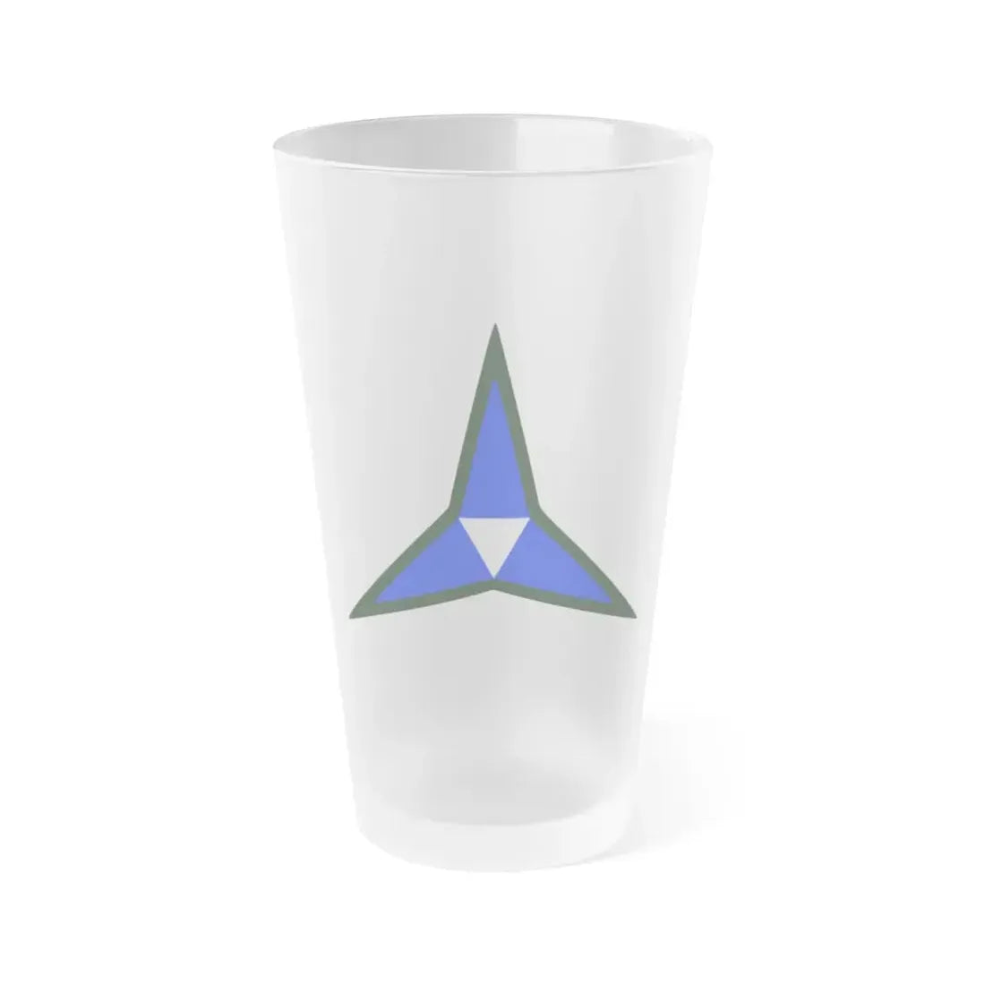 III Corps United States (U.S. Army) Frosted Pint Glass 16oz Default Title - Go Mug Yourself