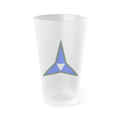 III Corps United States (U.S. Army) Frosted Pint Glass 16oz Default Title - Go Mug Yourself
