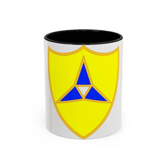 III Corps United States2 (U.S. Army) Accent Coffee Mug 11oz Black - Go Mug Yourself