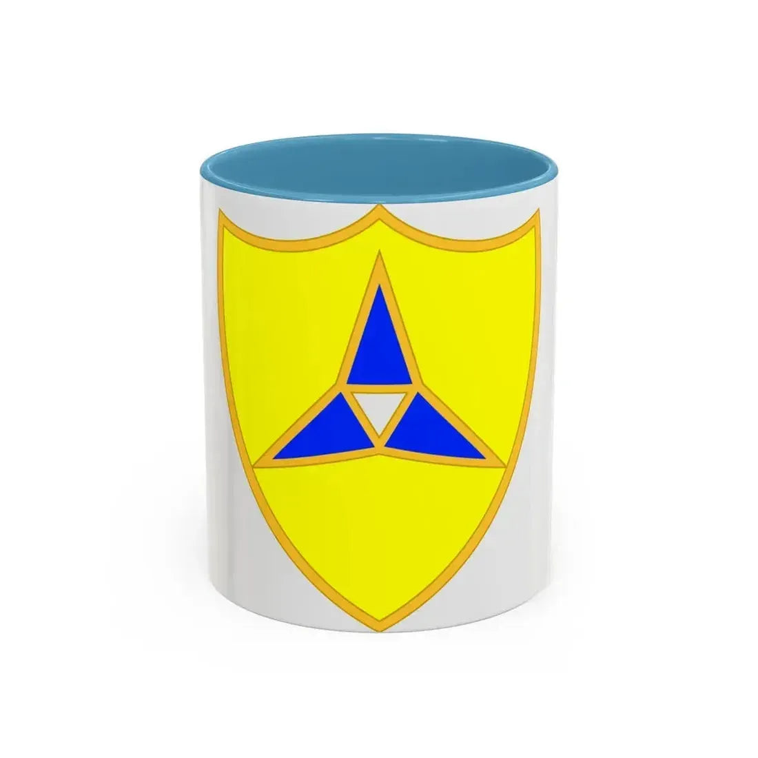III Corps United States2 (U.S. Army) Accent Coffee Mug 11oz Light Blue - Go Mug Yourself