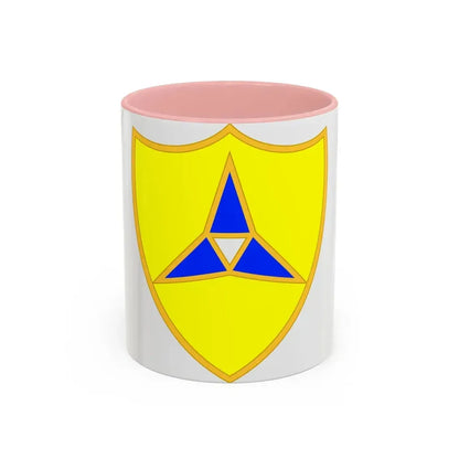 III Corps United States2 (U.S. Army) Accent Coffee Mug 11oz Pink - Go Mug Yourself