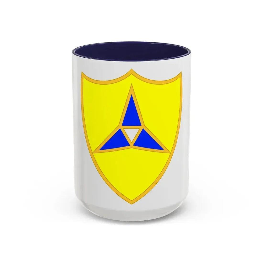 III Corps United States2 (U.S. Army) Accent Coffee Mug 15oz Navy - Go Mug Yourself