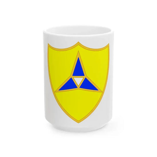 III Corps United States2 (U.S. Army) White Coffee Mug 15oz - Go Mug Yourself