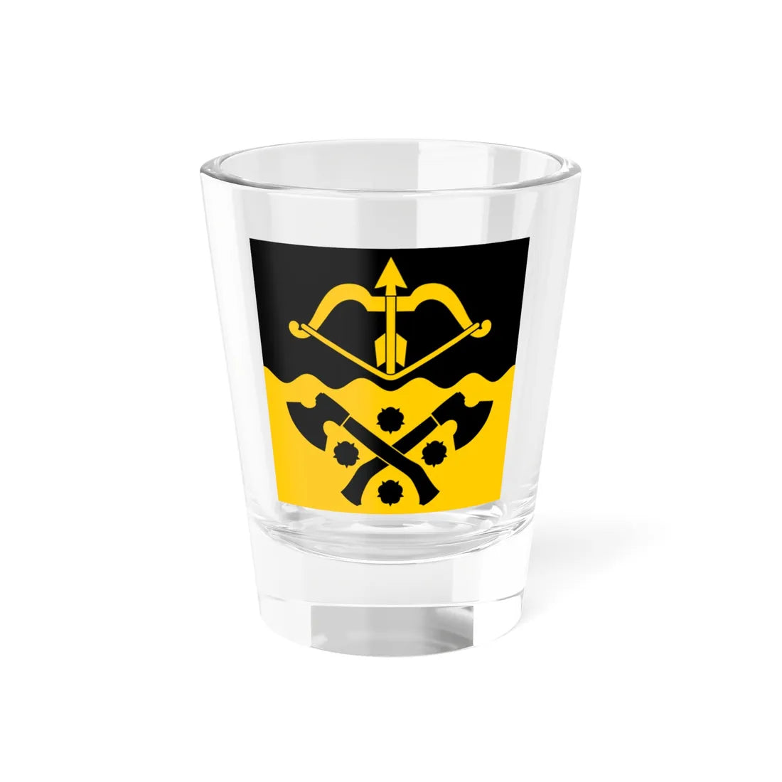 Iisalmi.lippu (Finland) Shot Glass 1.5oz 1.5oz - Go Mug Yourself