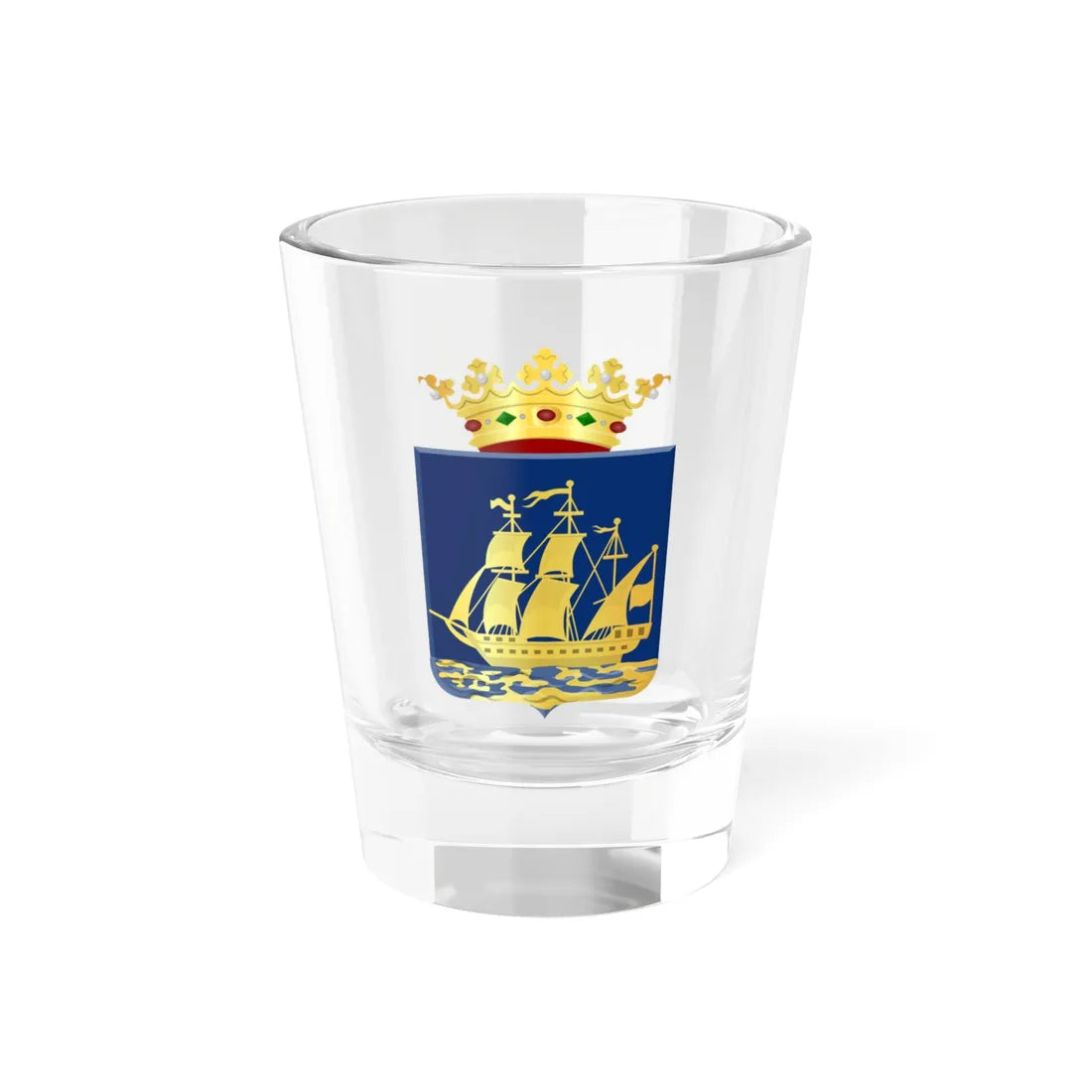 IJlst wapen (Netherlands) (Coat of Arms) Shot Glass 1.5oz 1.5oz - Go Mug Yourself