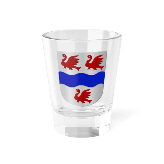 IJsselmuiden wapen (Netherlands) (Coat of Arms) Shot Glass 1.5oz 1.5oz - Go Mug Yourself