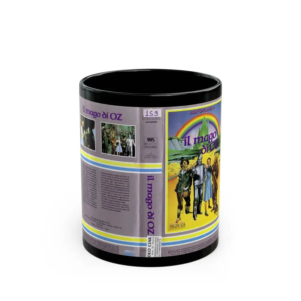 IL MAGO DI OZ (VHS COVER) - Black Coffee Mug 11oz - Go Mug Yourself