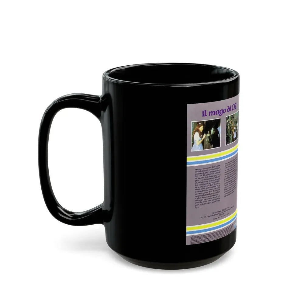 IL MAGO DI OZ (VHS COVER) - Black Coffee Mug - Go Mug Yourself