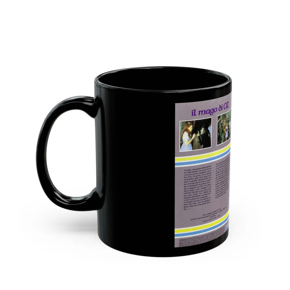 IL MAGO DI OZ (VHS COVER) - Black Coffee Mug-Go Mug Yourself