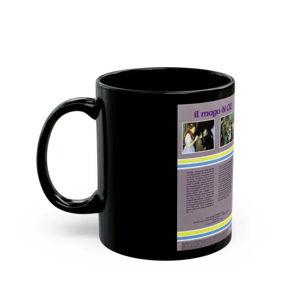 IL MAGO DI OZ (VHS COVER) - Black Coffee Mug - Go Mug Yourself