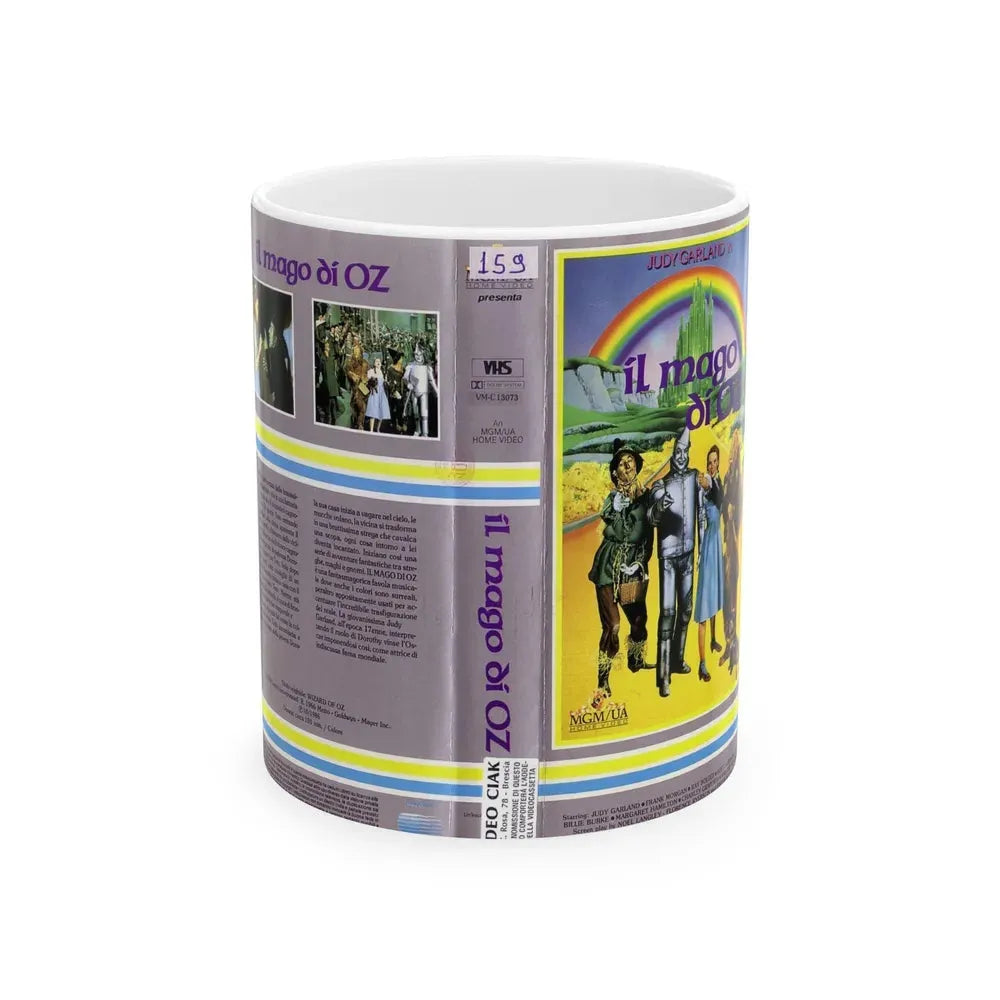 IL MAGO DI OZ (VHS COVER) - White Coffee Mug 11oz - Go Mug Yourself