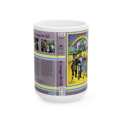 IL MAGO DI OZ (VHS COVER) - White Coffee Mug-15oz-Go Mug Yourself