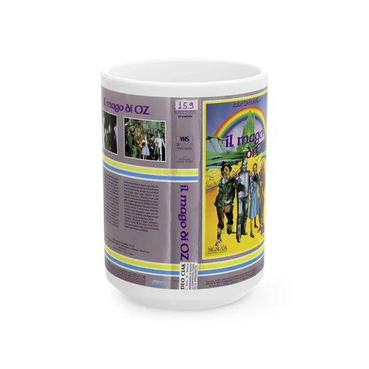 IL MAGO DI OZ (VHS COVER) - White Coffee Mug 15oz - Go Mug Yourself