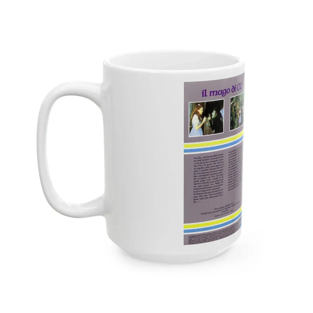 IL MAGO DI OZ (VHS COVER) - White Coffee Mug - Go Mug Yourself