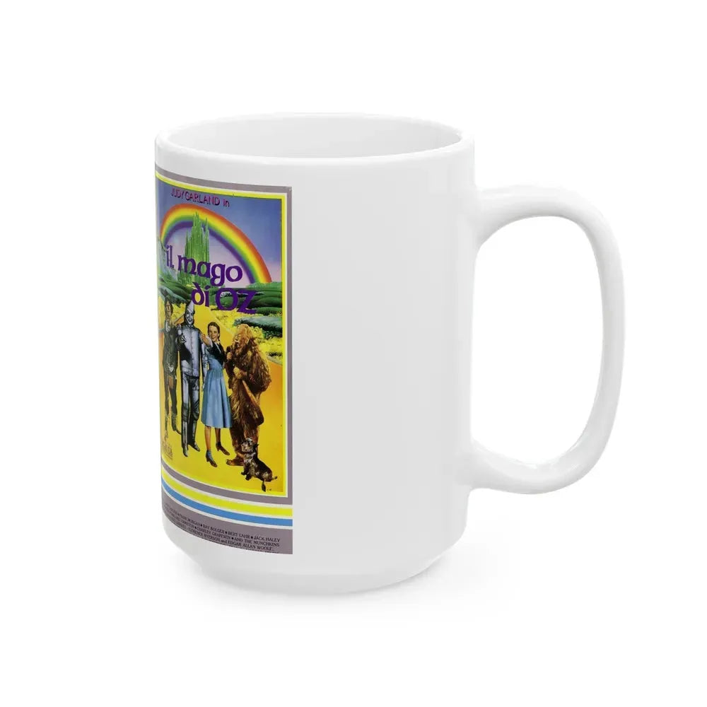 IL MAGO DI OZ (VHS COVER) - White Coffee Mug - Go Mug Yourself