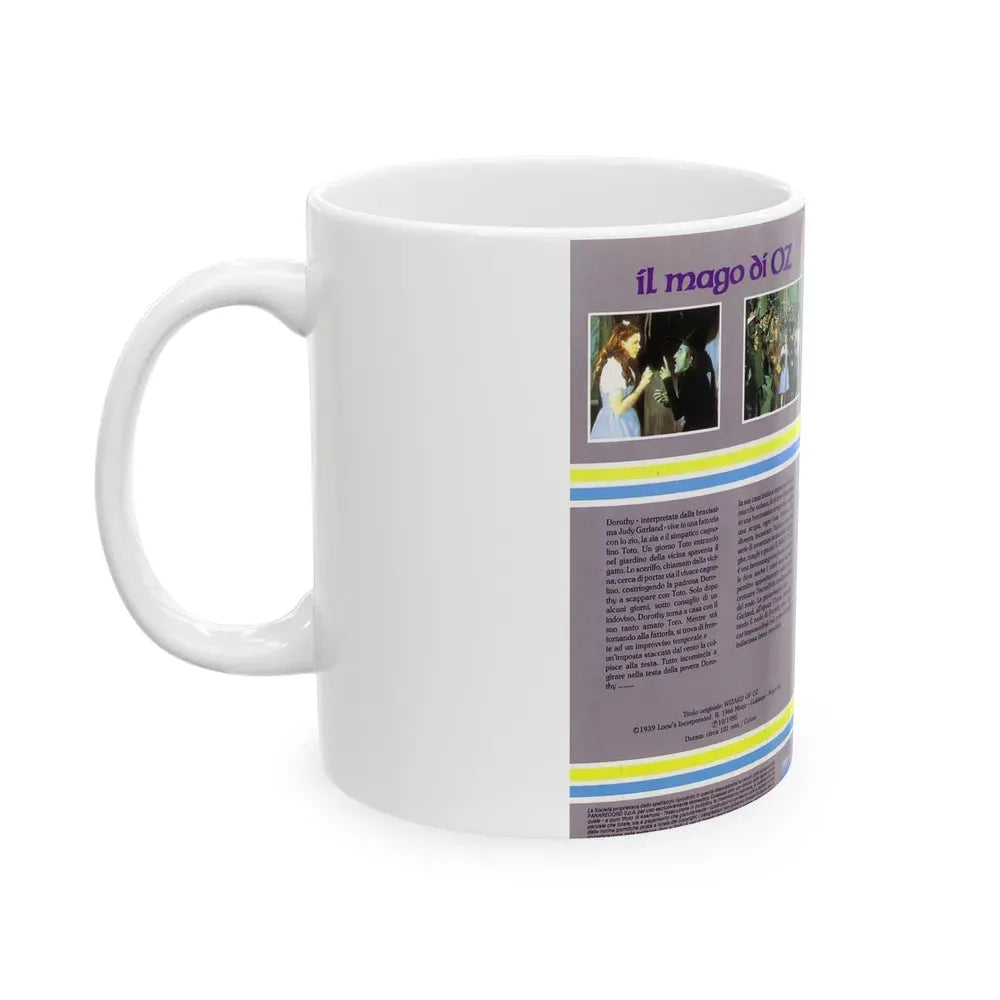 IL MAGO DI OZ (VHS COVER) - White Coffee Mug - Go Mug Yourself