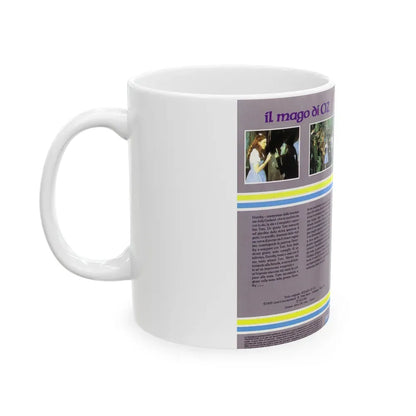 IL MAGO DI OZ (VHS COVER) - White Coffee Mug - Go Mug Yourself