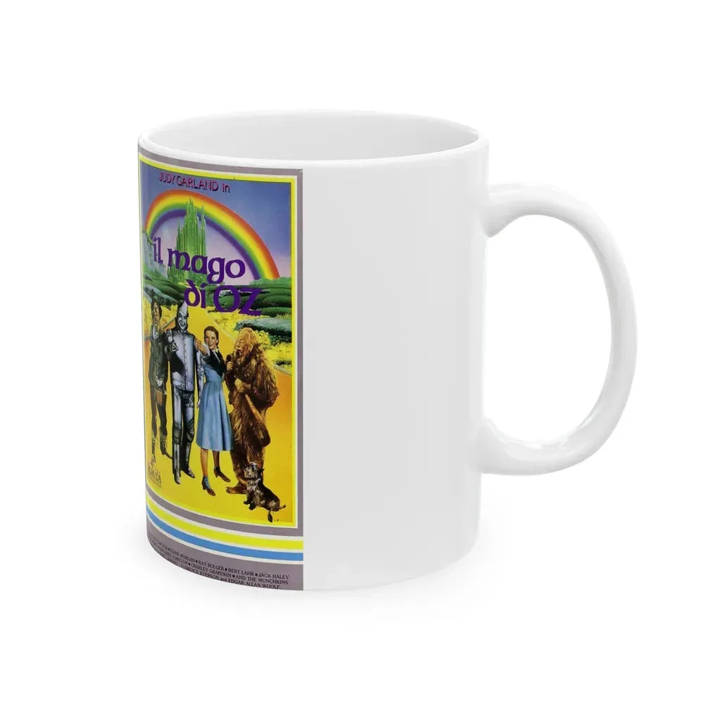 IL MAGO DI OZ (VHS COVER) - White Coffee Mug - Go Mug Yourself