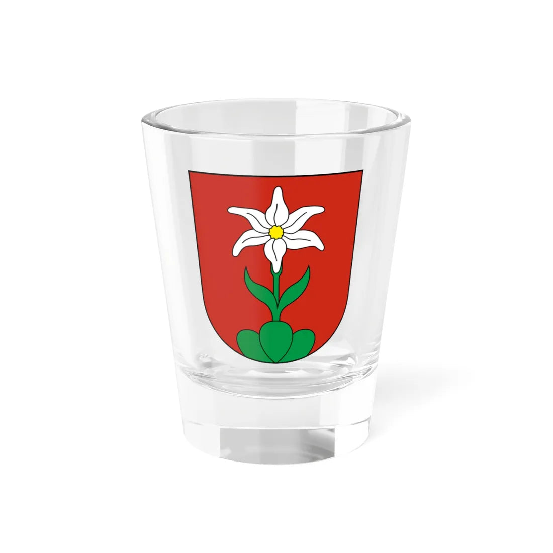 Illgau-blazon (Switzerland) (Coat of Arms) Shot Glass 1.5oz 1.5oz - Go Mug Yourself