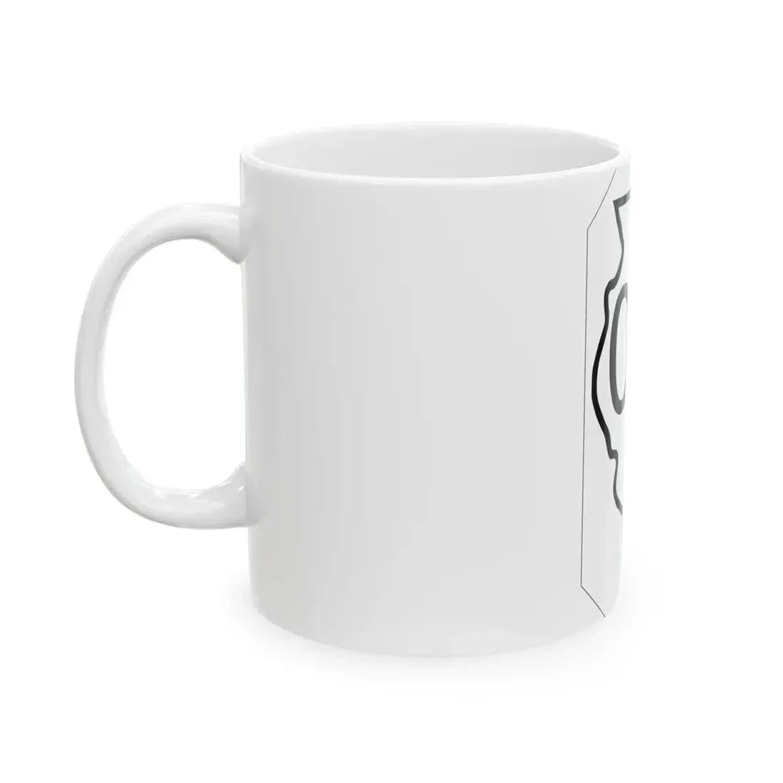 Illinois 00 1926 (Illinois) (Road Sign) White Coffee Mug - Go Mug Yourself