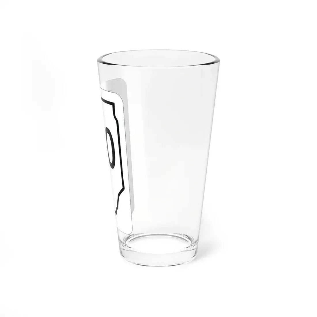 Illinois 00 1950 (Illinois) (Road Sign) Pint Glass 16oz - Go Mug Yourself