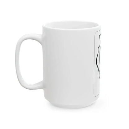 Illinois 00 1950 (Illinois) (Road Sign) White Coffee Mug - Go Mug Yourself