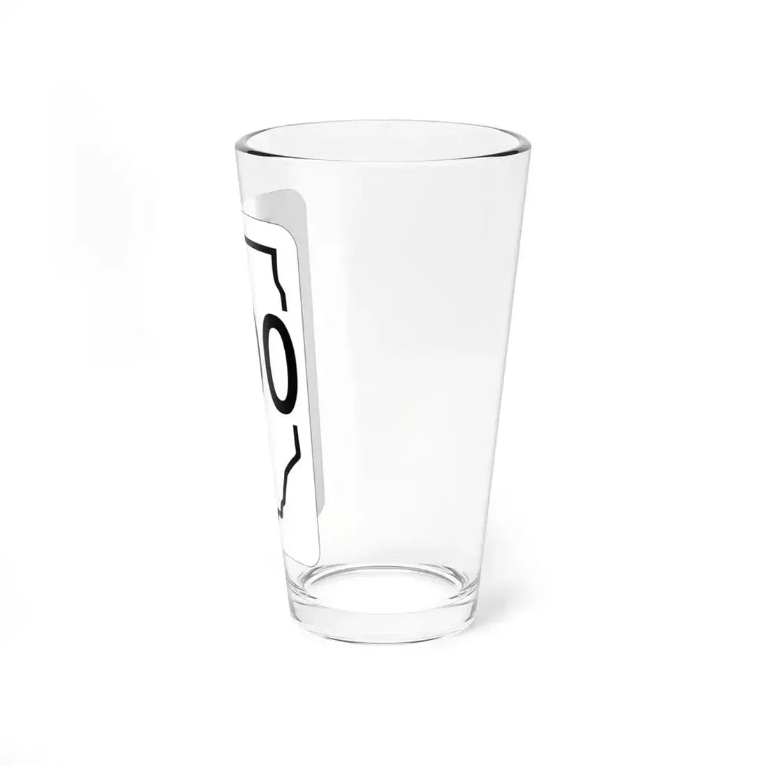 Illinois 000 1950 (Illinois) (Road Sign) Pint Glass 16oz - Go Mug Yourself