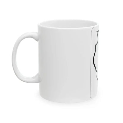 Illinois 1 1950 (Illinois) (Road Sign) White Coffee Mug - Go Mug Yourself
