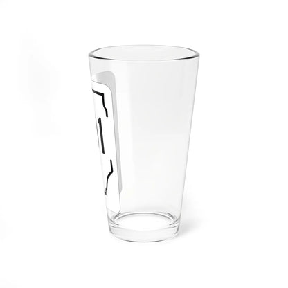 Illinois 101 1950 (Illinois) (Road Sign) Pint Glass 16oz - Go Mug Yourself