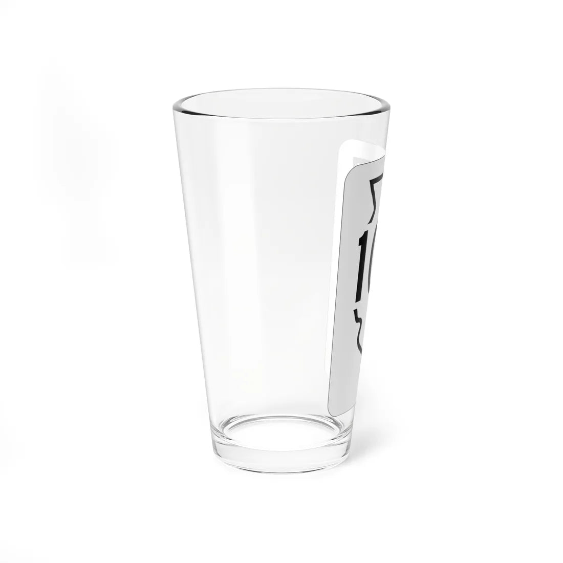 Illinois 102 1950 (Illinois) (Road Sign) Pint Glass 16oz - Go Mug Yourself