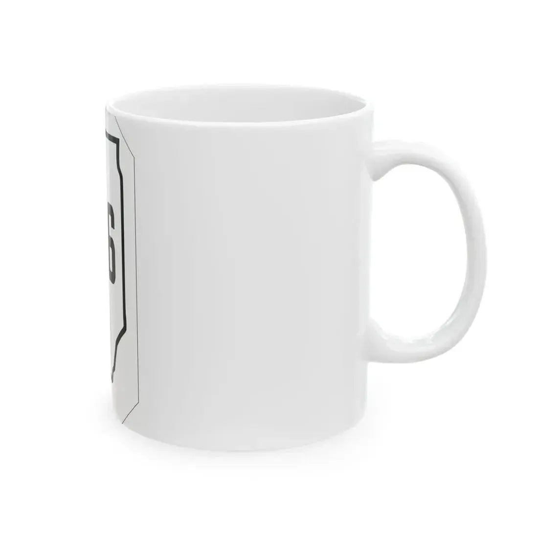 Illinois 106 1926 (Illinois) (Road Sign) White Coffee Mug - Go Mug Yourself