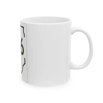 Illinois 106 1950 (Illinois) (Road Sign) White Coffee Mug - Go Mug Yourself