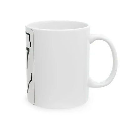 Illinois 107 1950 (Illinois) (Road Sign) White Coffee Mug - Go Mug Yourself