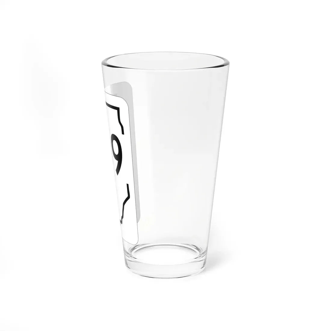 Illinois 109 1950 (Illinois) (Road Sign) Pint Glass 16oz - Go Mug Yourself