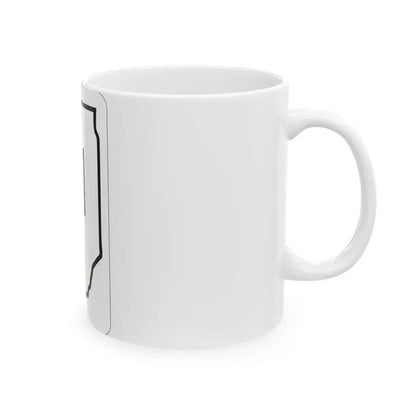 Illinois 11 1950 (Illinois) (Road Sign) White Coffee Mug - Go Mug Yourself