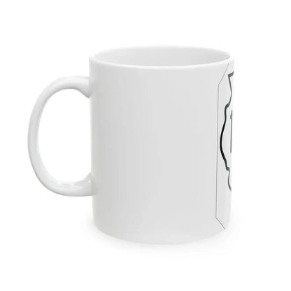 Illinois 110 1926 (Illinois) (Road Sign) White Coffee Mug - Go Mug Yourself