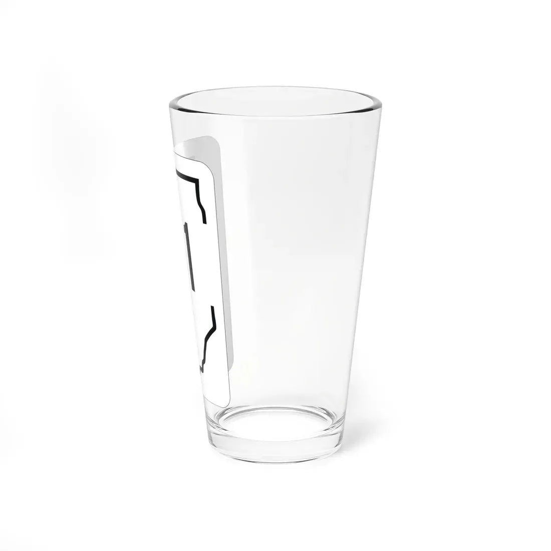 Illinois 111 1950 (Illinois) (Road Sign) Pint Glass 16oz - Go Mug Yourself