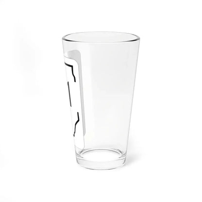 Illinois 111 1950 (Illinois) (Road Sign) Pint Glass 16oz - Go Mug Yourself