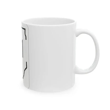 Illinois 111 1950 (Illinois) (Road Sign) White Coffee Mug - Go Mug Yourself