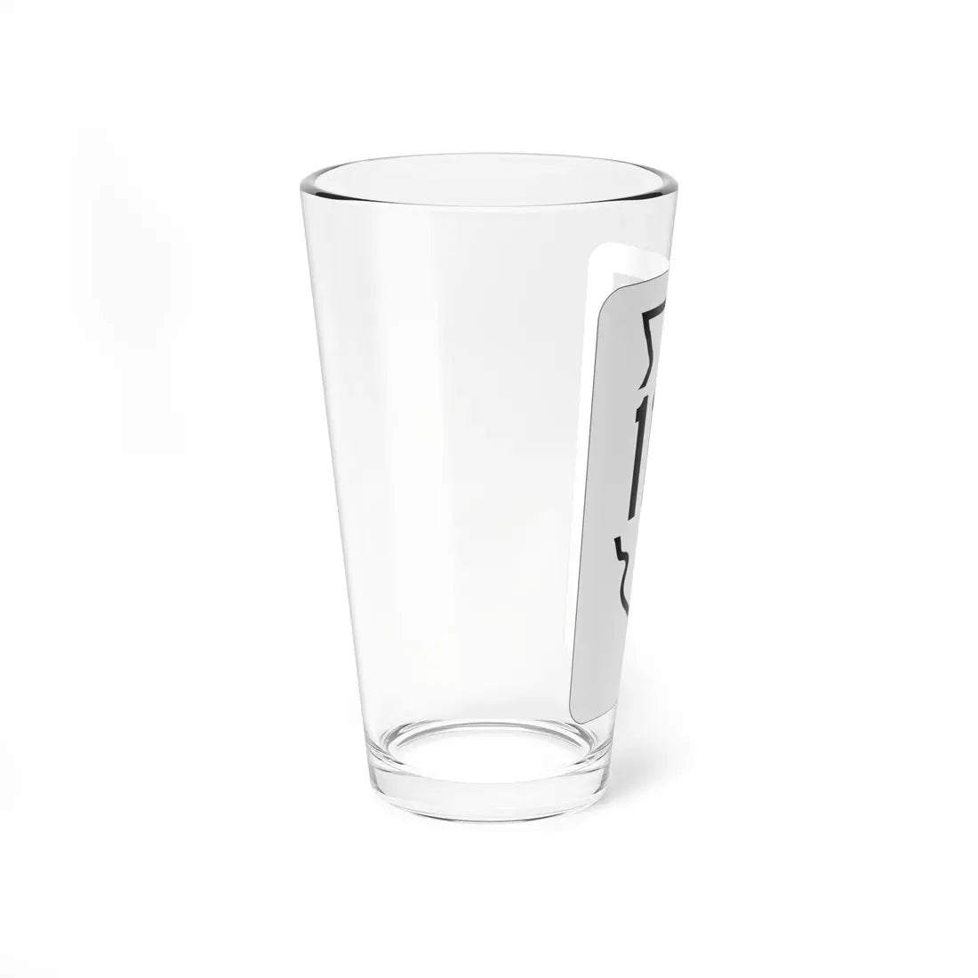 Illinois 112 1950 (Illinois) (Road Sign) Pint Glass 16oz - Go Mug Yourself