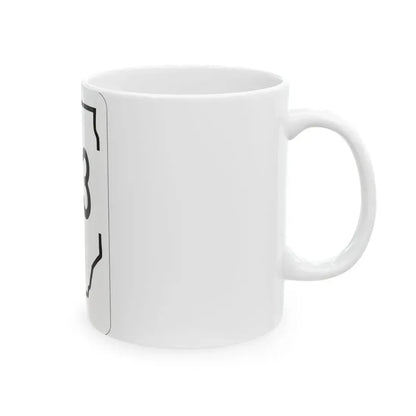 Illinois 113 1950 (Illinois) (Road Sign) White Coffee Mug - Go Mug Yourself