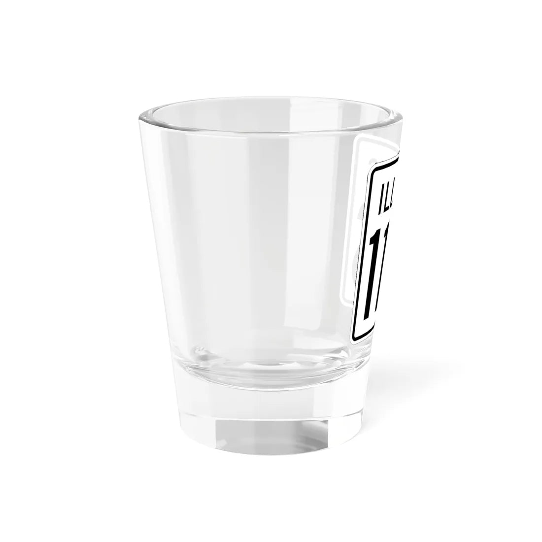 Illinois 113S 1960 (Illinois) (Road Sign) Shot Glass 1.5oz - Go Mug Yourself